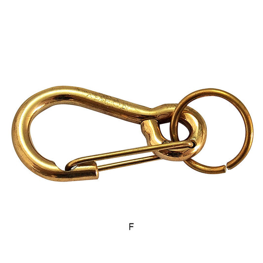 Brass Carabiner Key Chain (T/A)