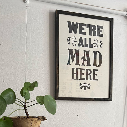 ALL MAD - ALICE IN WONDERLAND/ Poster