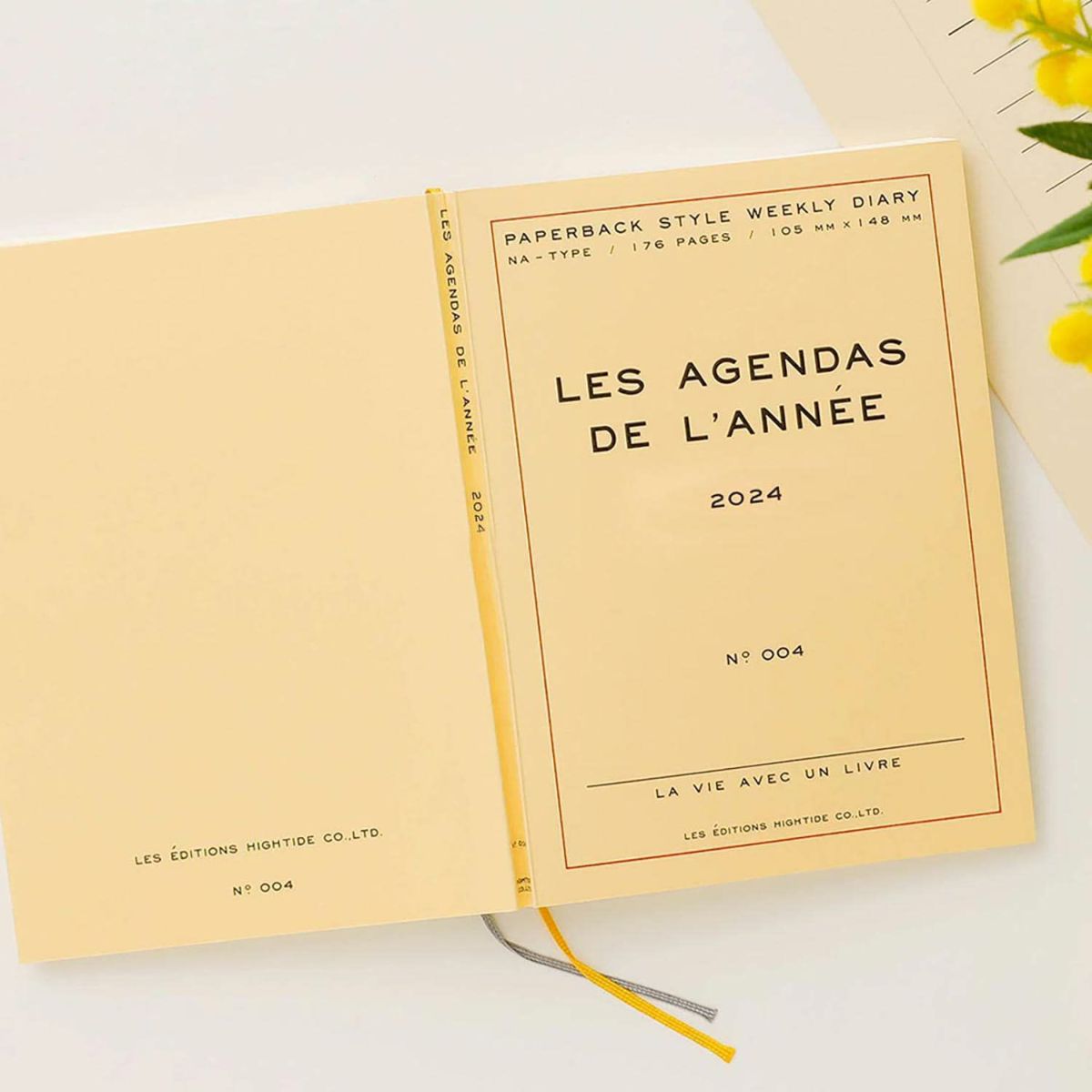 Agenda de poche 2024 mensuel petit format a6 français: Un