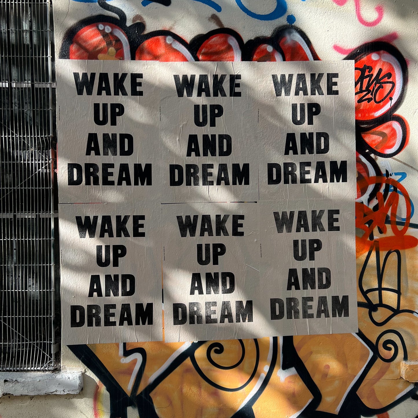 WAKE UP AND DREAM/ Poster