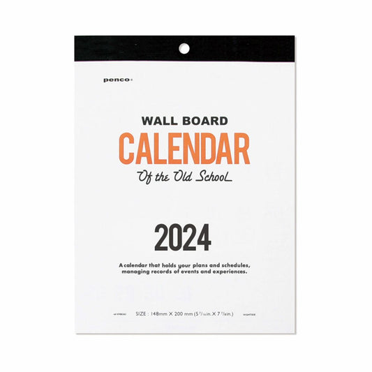 2024 Wall Calendar (PENCO) / A5
