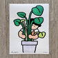 Oitama Art Print/ Hug Your Plants
