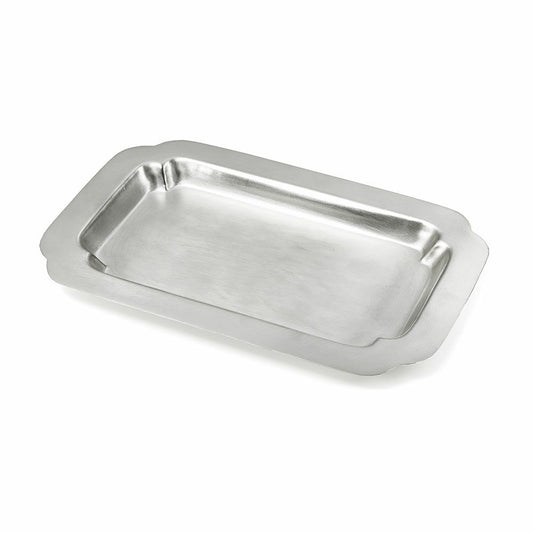 Fog linen work / Silver Plate Dish