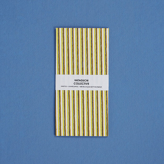 Large Envelope & Card Set of 3 / Stripes