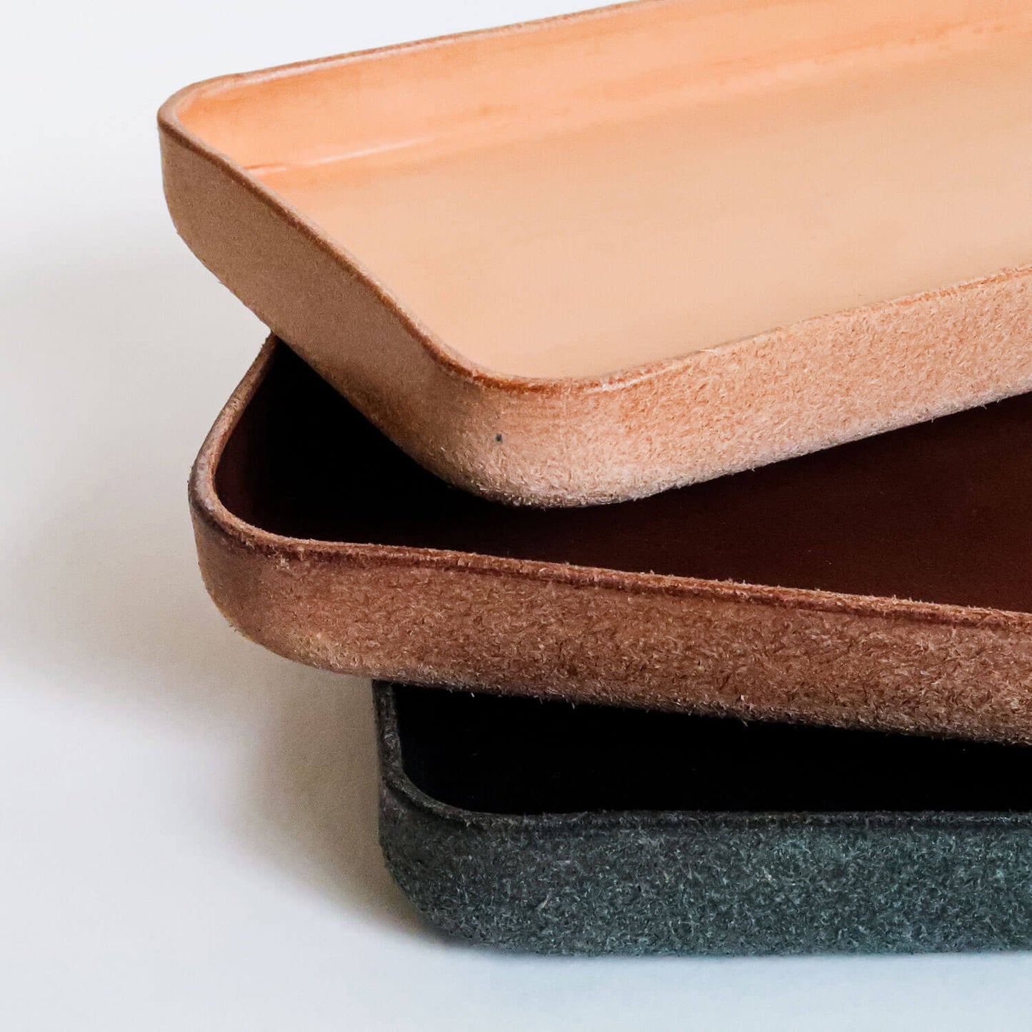 Leather Tray/ Medium Rectangle