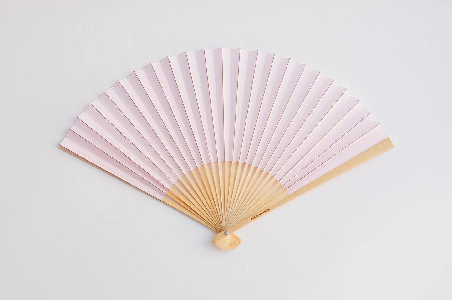 Folding Fan - Urushi (Nishikawa Shoroku Shoten)