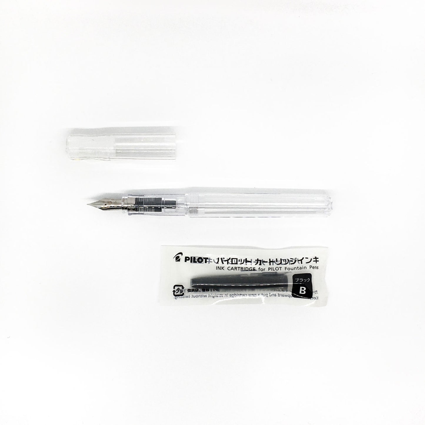 Kakuno Fountain Pen/ Clear (PILOT)