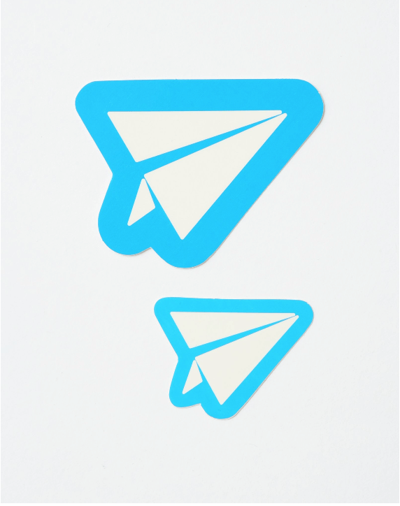 Airplane Sticker/ S (PAPERSKY)