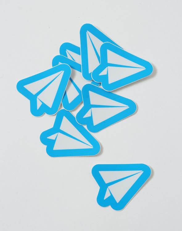 Airplane Sticker/ L (PAPERSKY)