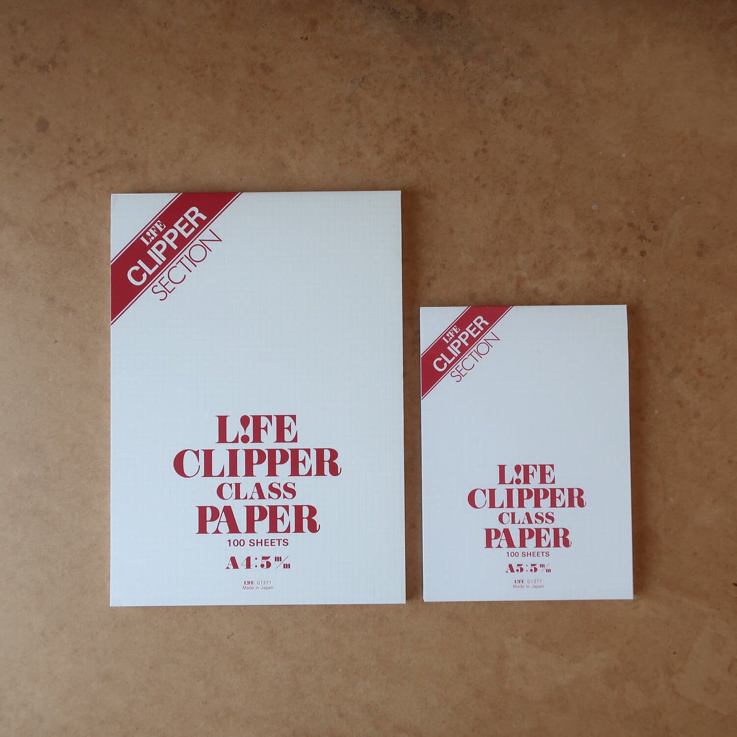Clipper Section Notepad/ A5 (LIFE)