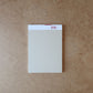 Clipper Section Notepad/ A5 (LIFE)