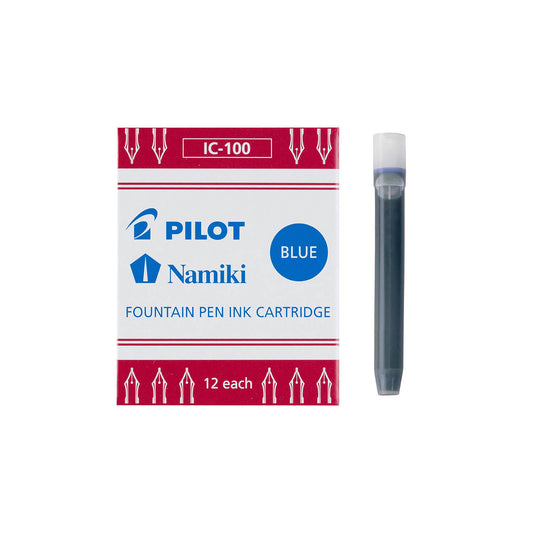 NAMIKI Fountain Pen Refill/ Blue / Pack of 12 (PILOT)