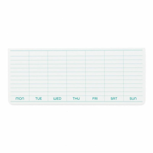 Classiky Paper Memo Pad - Weekly Planner