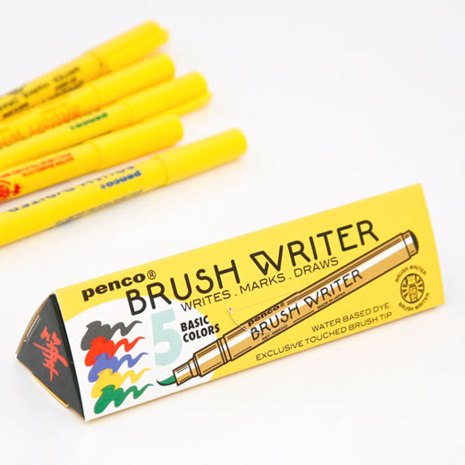 Brush Writer Pen Set (PENCO)