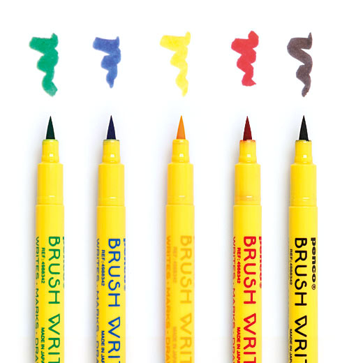 Brush Writer Pen Set (PENCO)