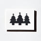 OITAMA Letterpress Card/ Holiday Fir Trees