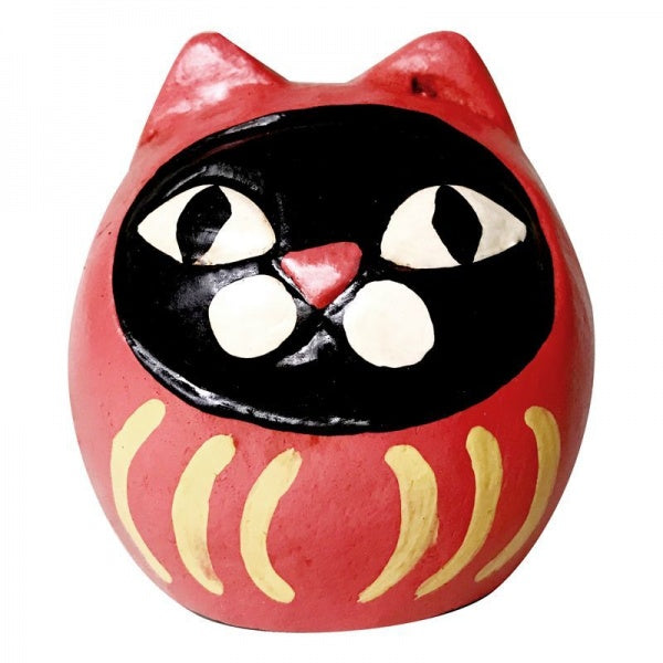 Wooden Doll/ Dharma Cat/ Red x Black/ M