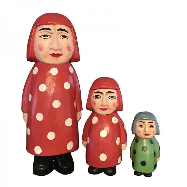Wooden Doll/ Madame Dots/ M
